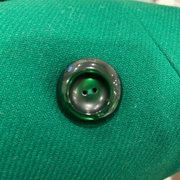 Luisa Spagnoli wool blend Kelly green coat. Size small - Picture 6 of 7